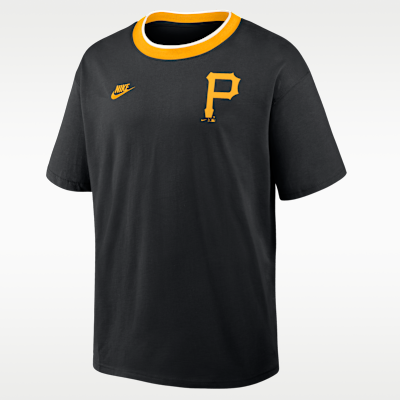 Pittsburgh Pirates Cooperstown Ringer Men's Nike MLB T-Shirt. Nike.com